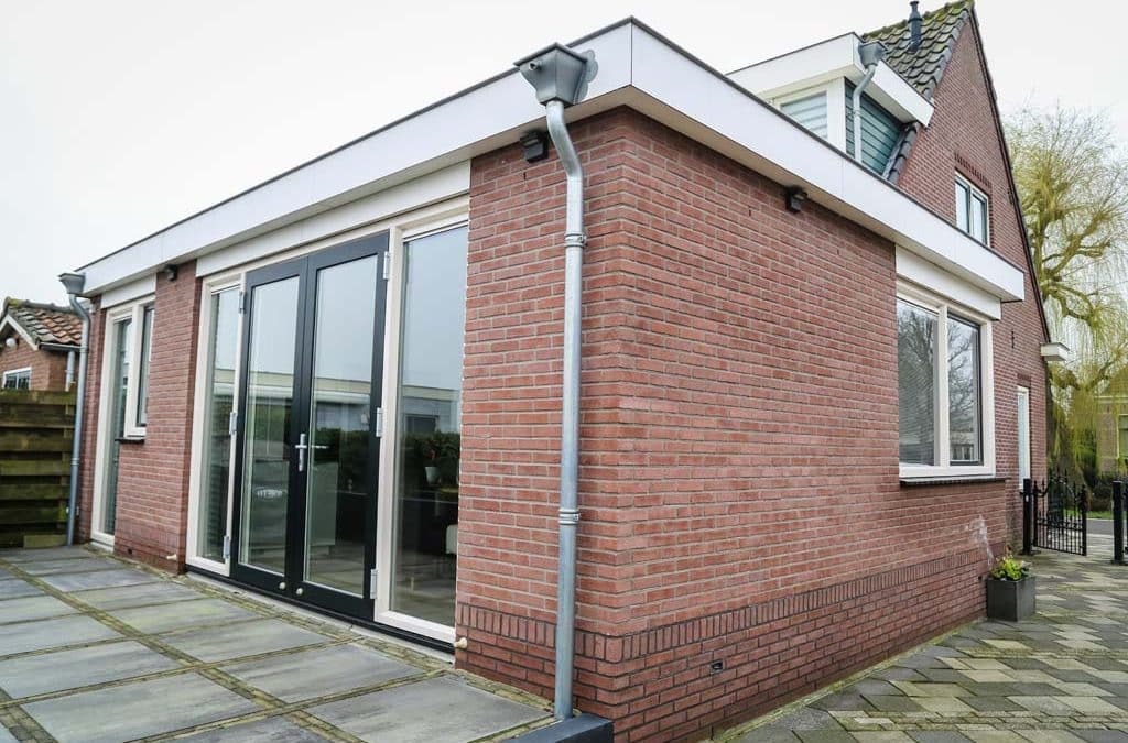 Aanbouw woning in Wilnis