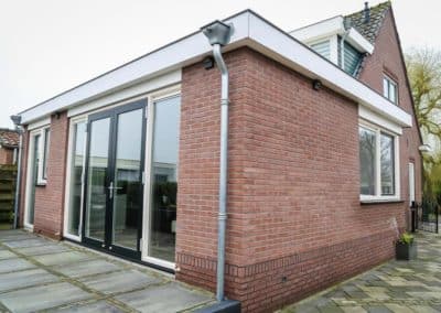 Aanbouw woning in Wilnis