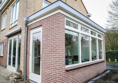 Aanbouw zijgevel Amstelveen en renovatie